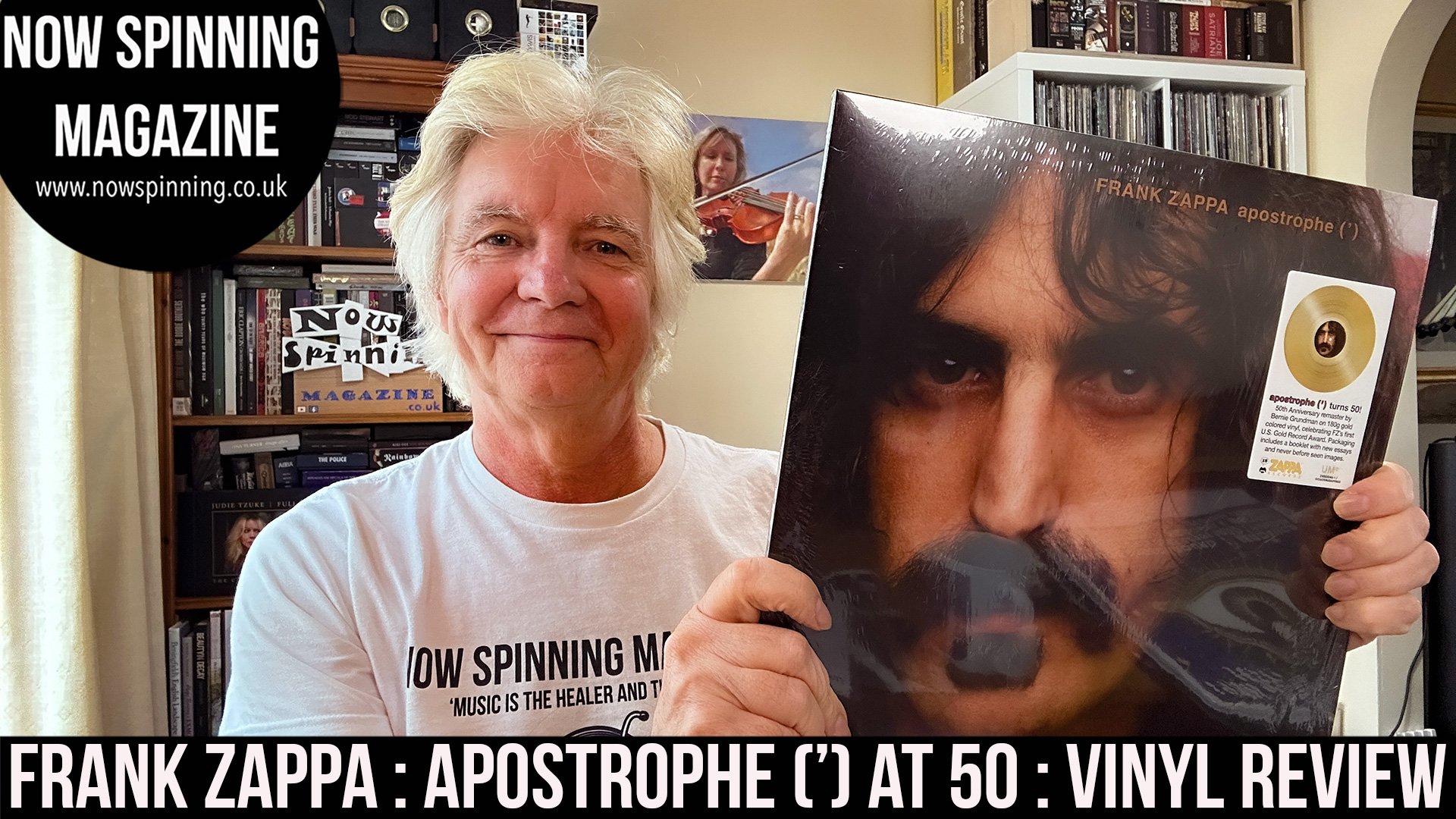Frank Zappa's Apostrophe: 50th Anniversary Vinyl Reissue Review
