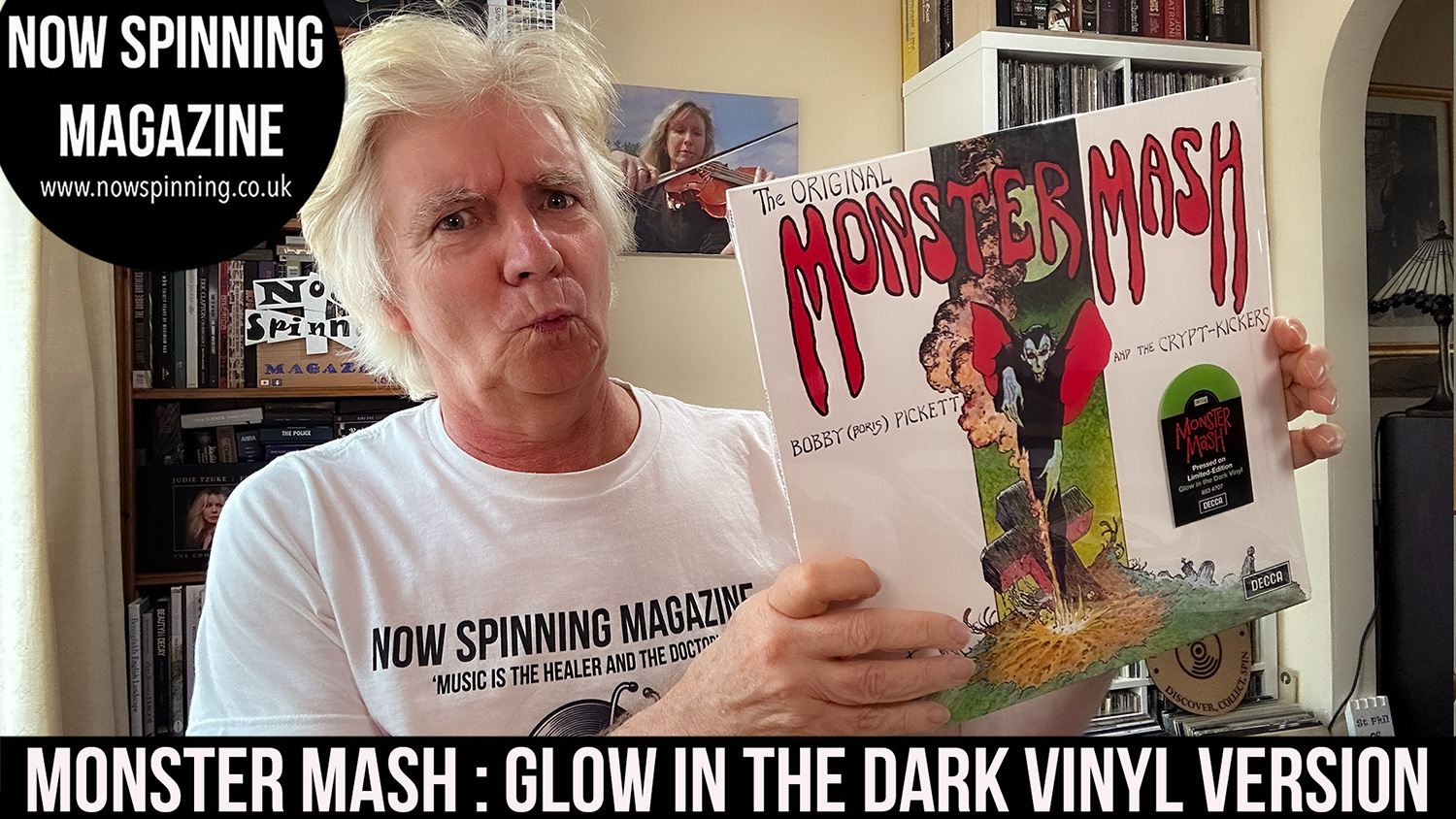 Monster Mash : Glow in The Dark Vinyl Version - Review