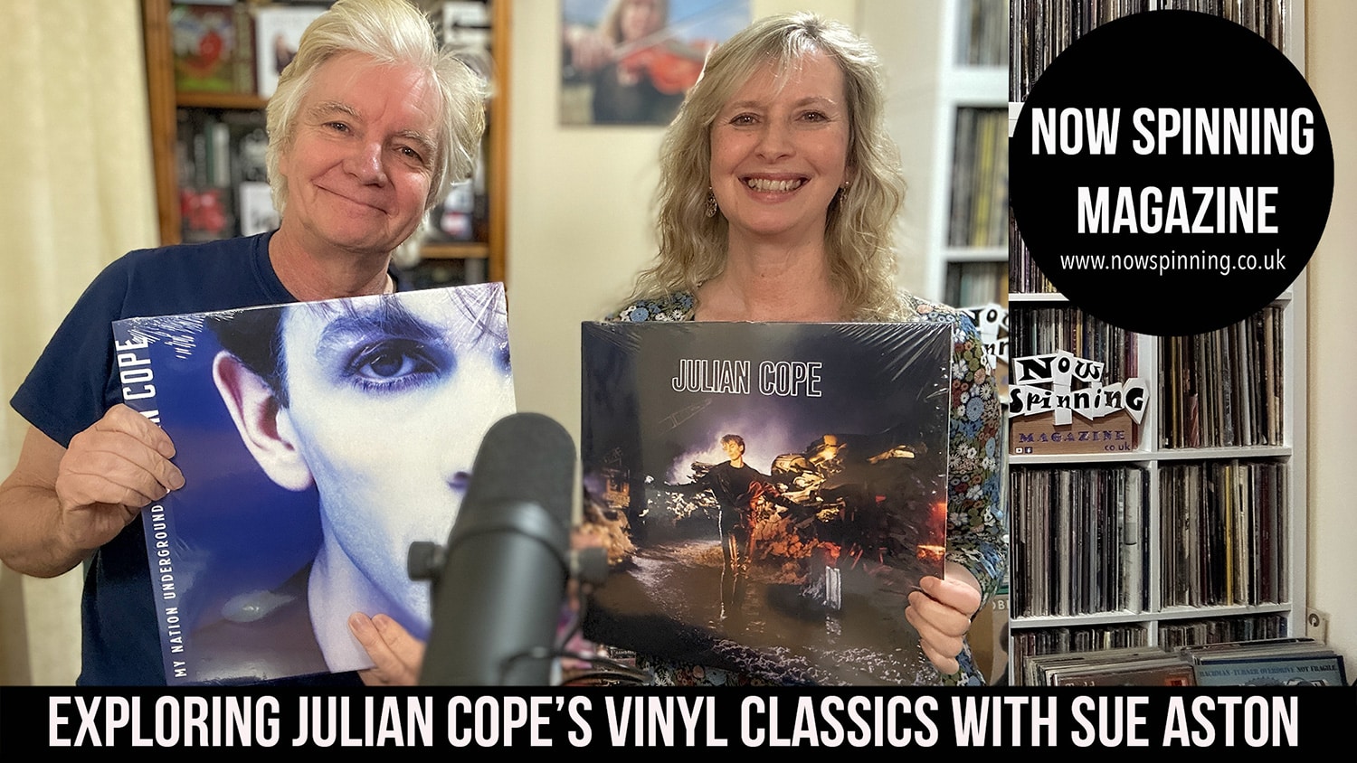 Julian Cope Vinyl Reissues: Saint Julian and My Nation Underground