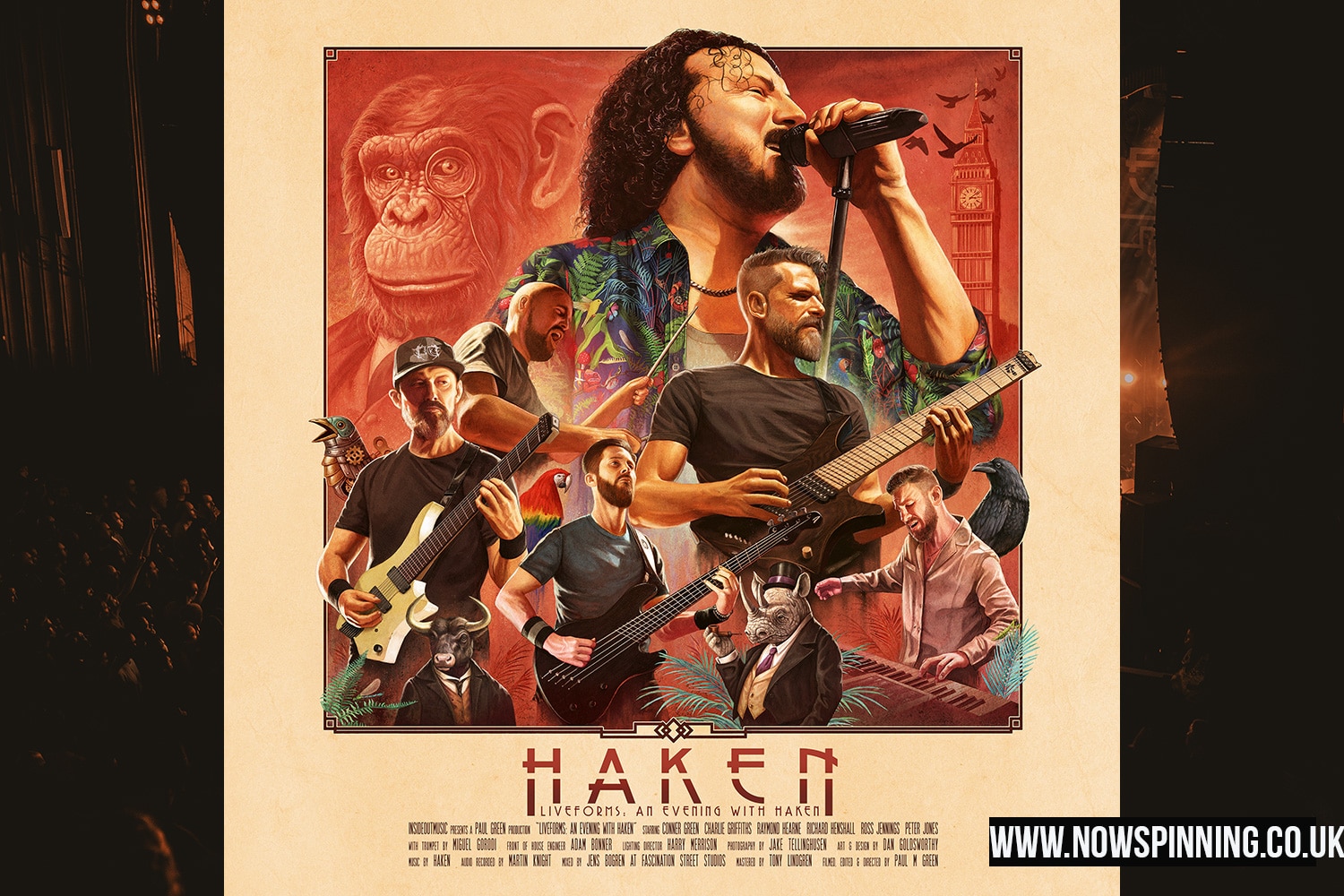Haken Announce ‘Liveforms: An Evening With Haken’ – Recorded Live in London