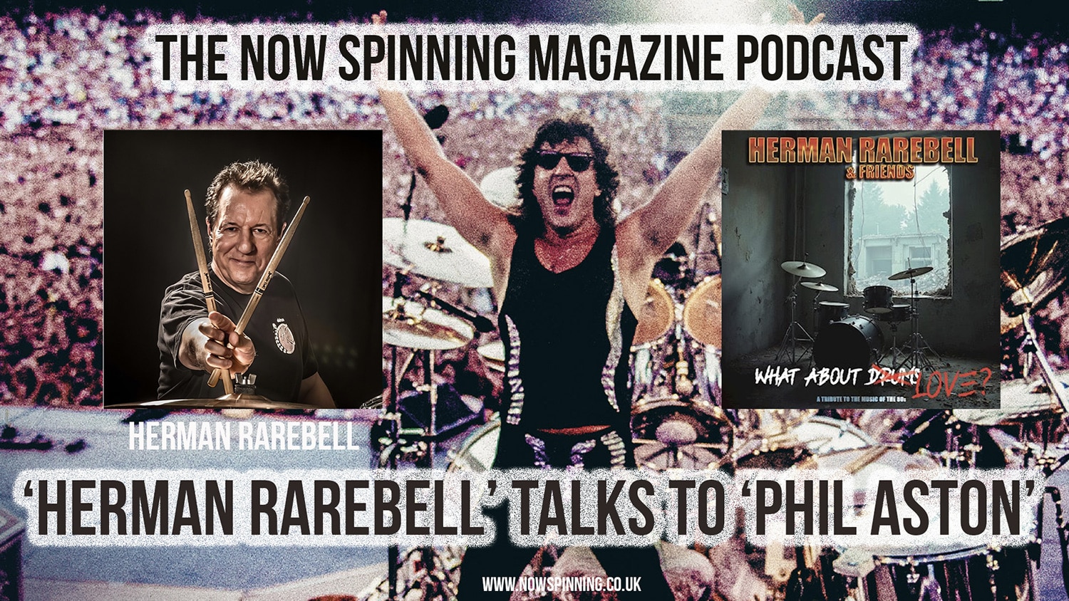 Herman Rarebell from The Scorpions Returns : 80s Rock Classics for a New Era