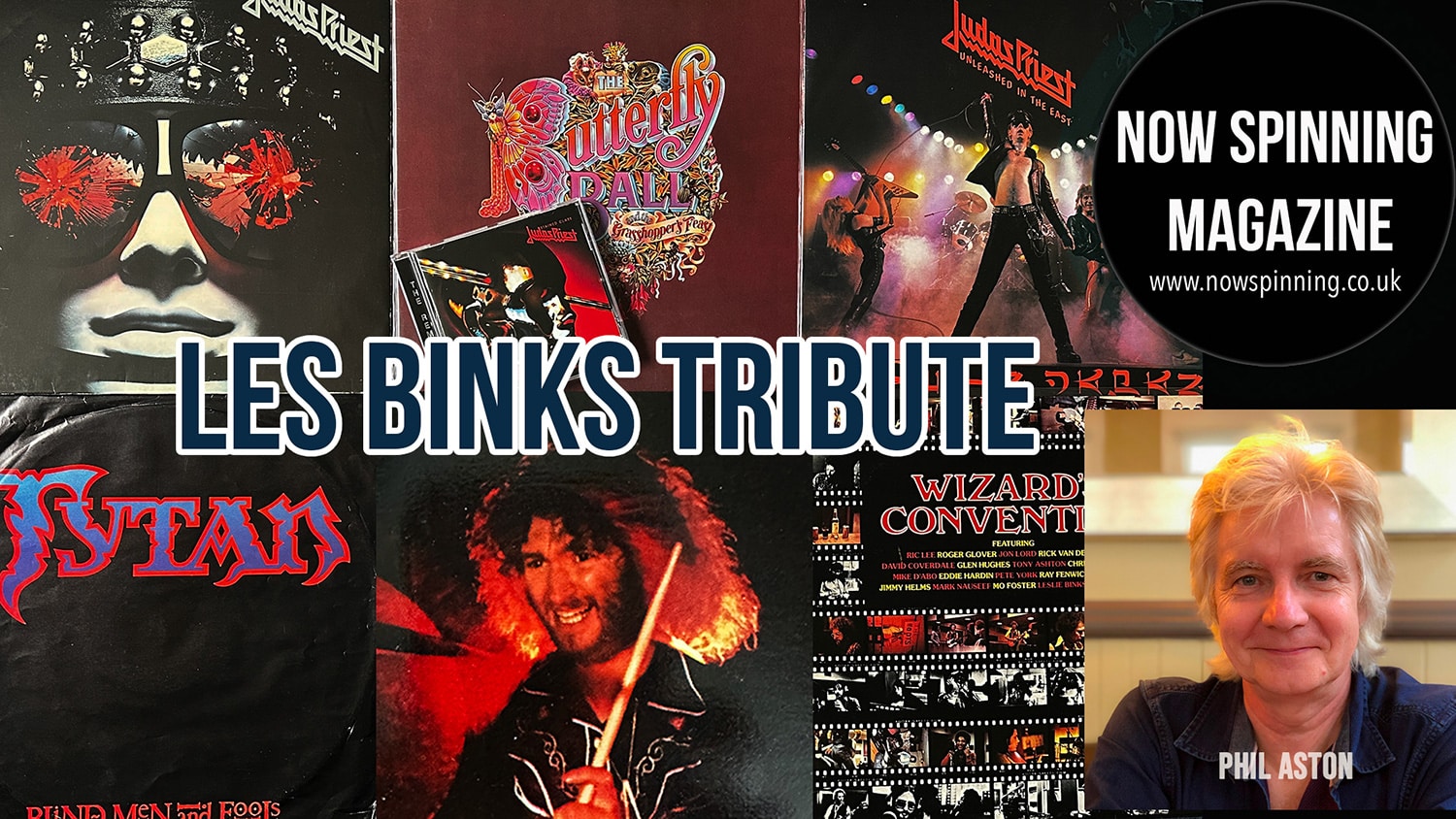 Tribute to Les Binks Judas Priest - Now Spinning Magazine