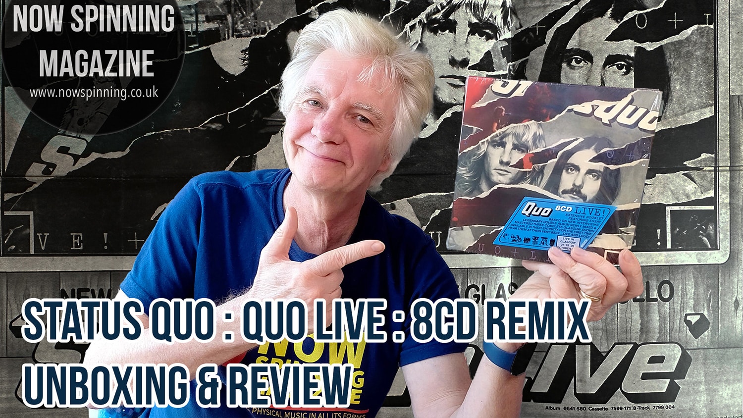 Status Quo 'Quo Live' 8CD Deluxe Box Set Review