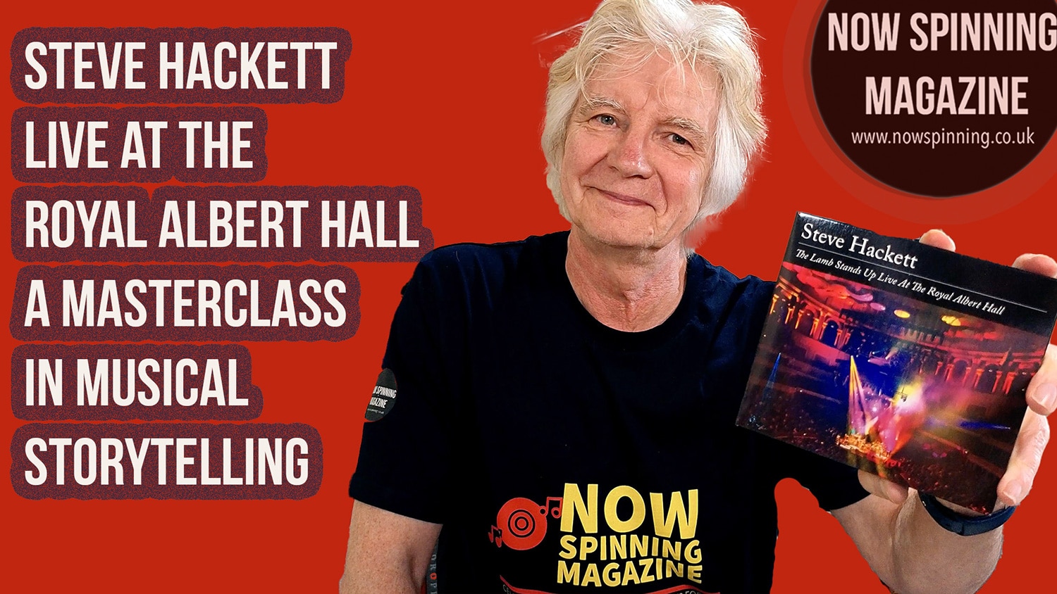 Steve Hackett The Lamb Stands Up: Live at the Royal Albert Hall : Review