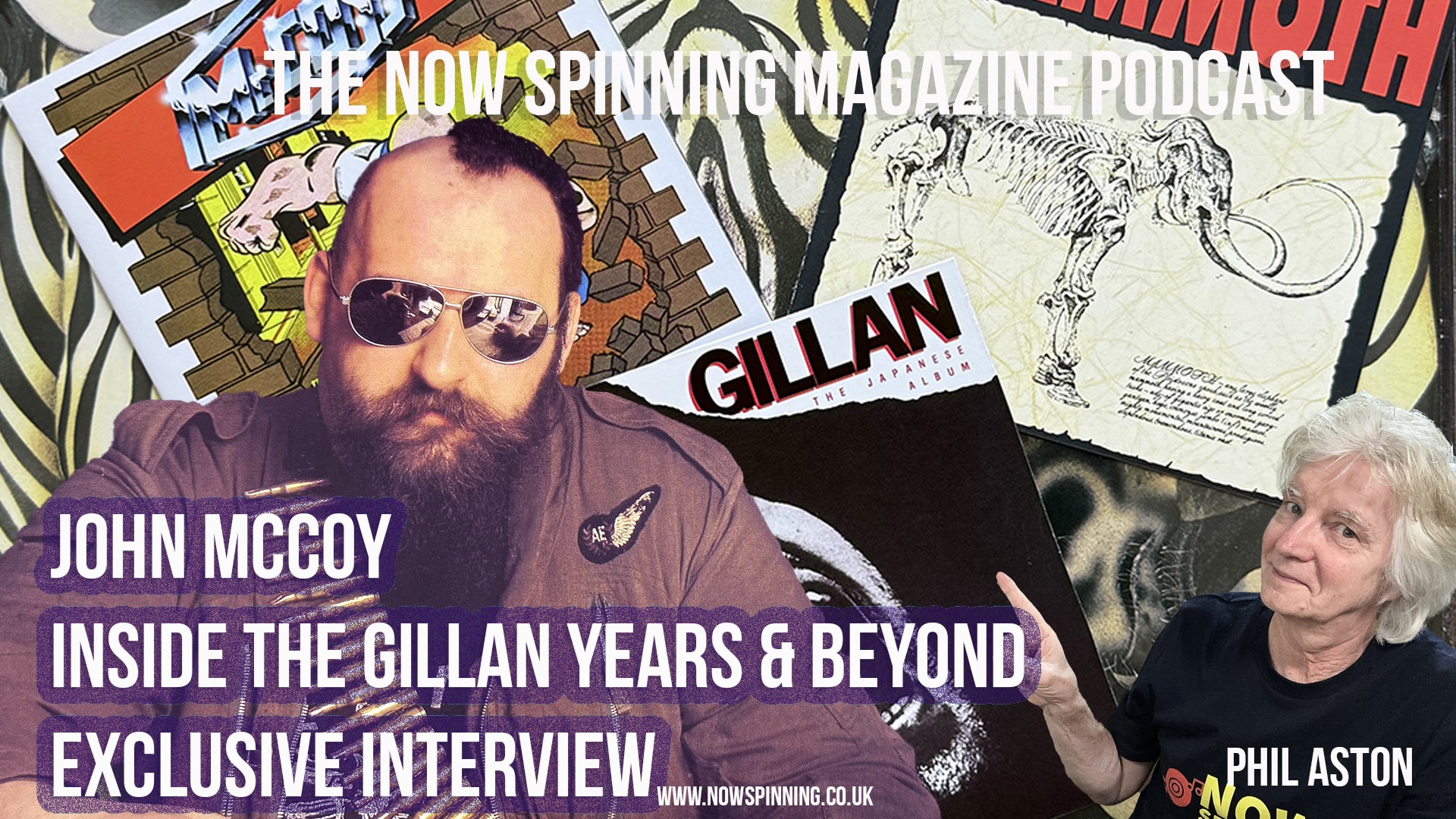 From Zebra to Gillan to Mammoth: John McCoy’s Story in Rock