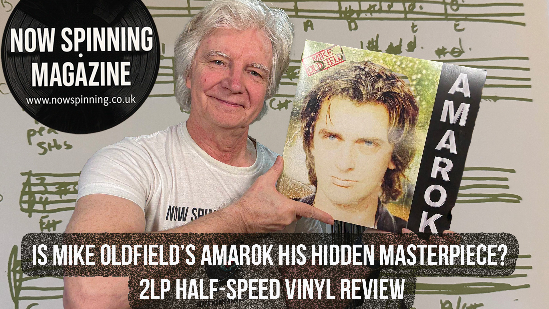 Mike Oldfield Amarok : Half-Speed Mastered Vinyl Review