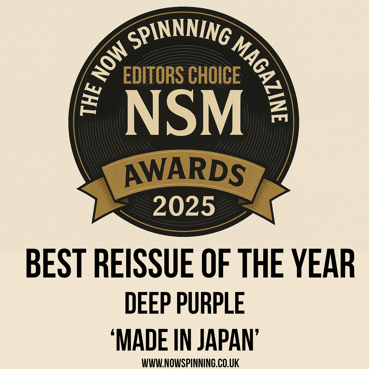 Best reissue of the year - deep purple made in japan