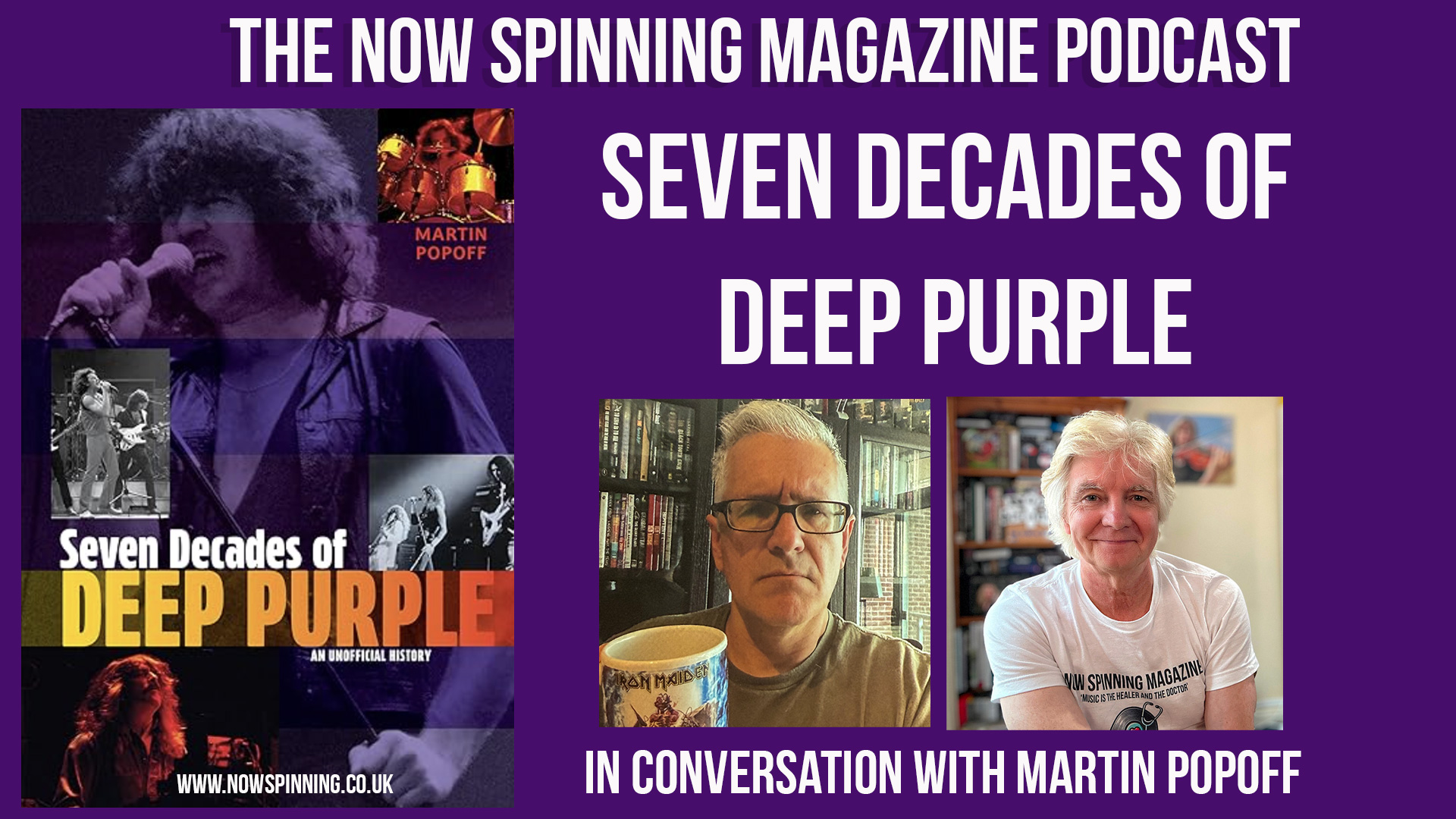 Seven Decades of Deep Purple with Martin Popoff - Podcast