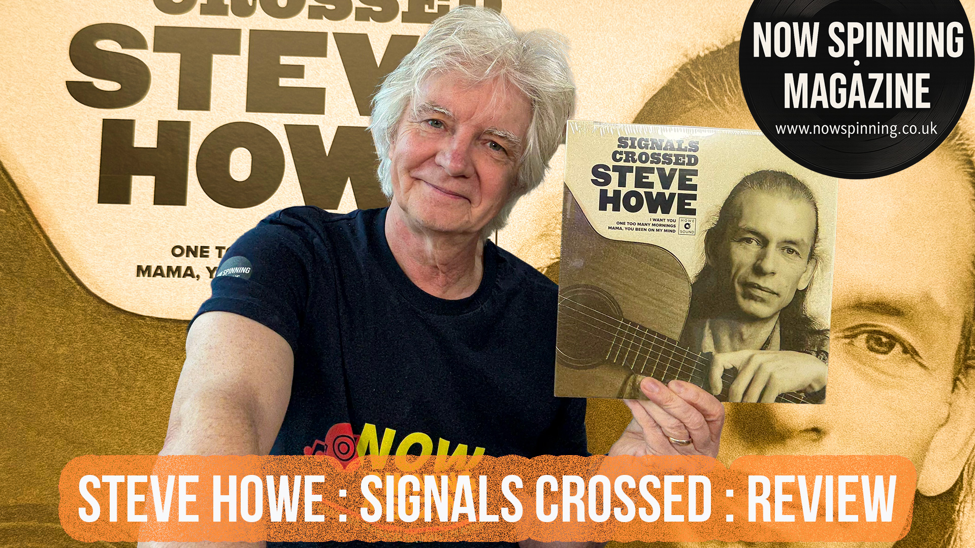 Steve Howe – Signals Crossed (10” Vinyl EP) Review