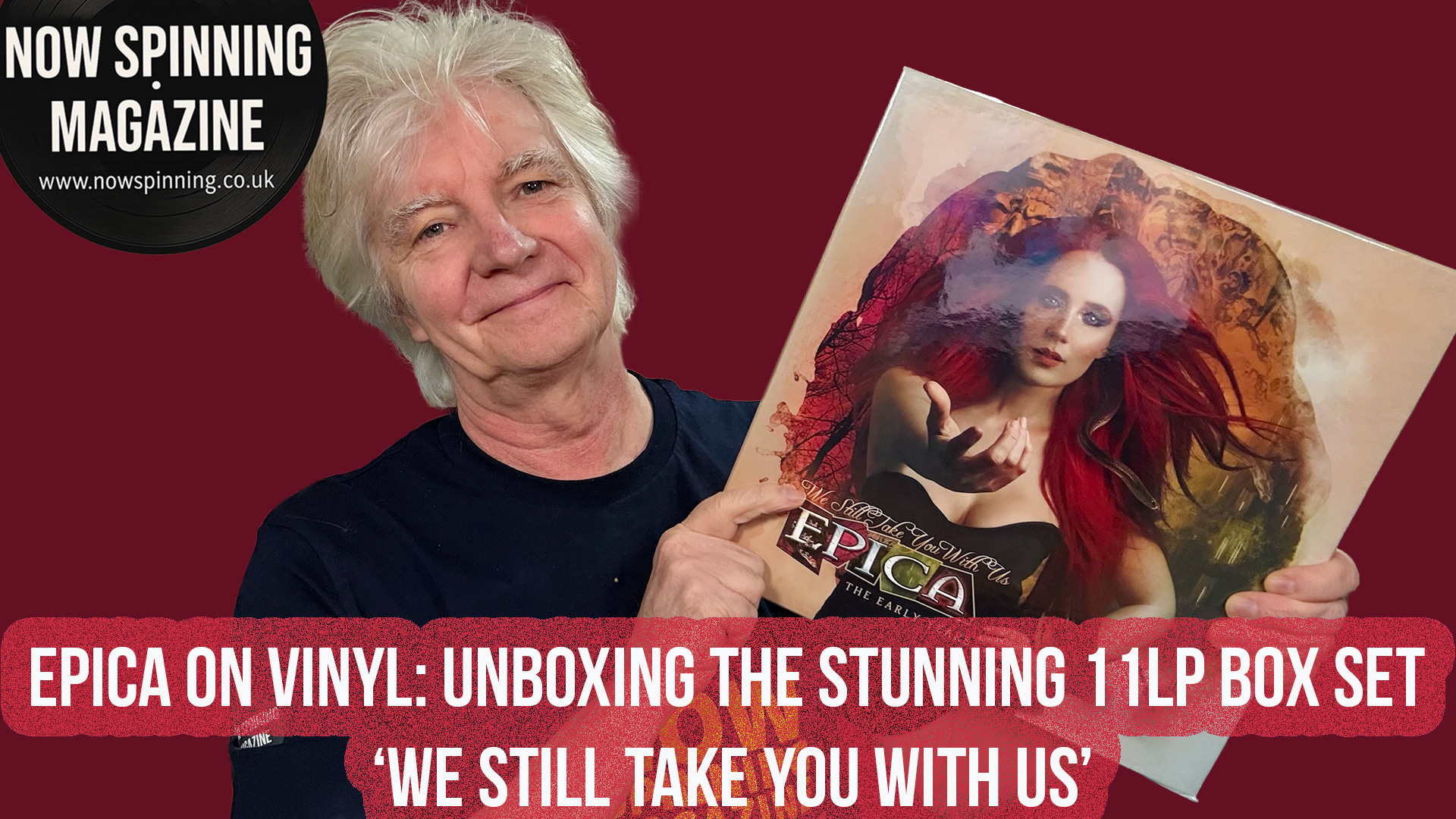 EPICA We Still Take You With Us : Vinyl Unboxing