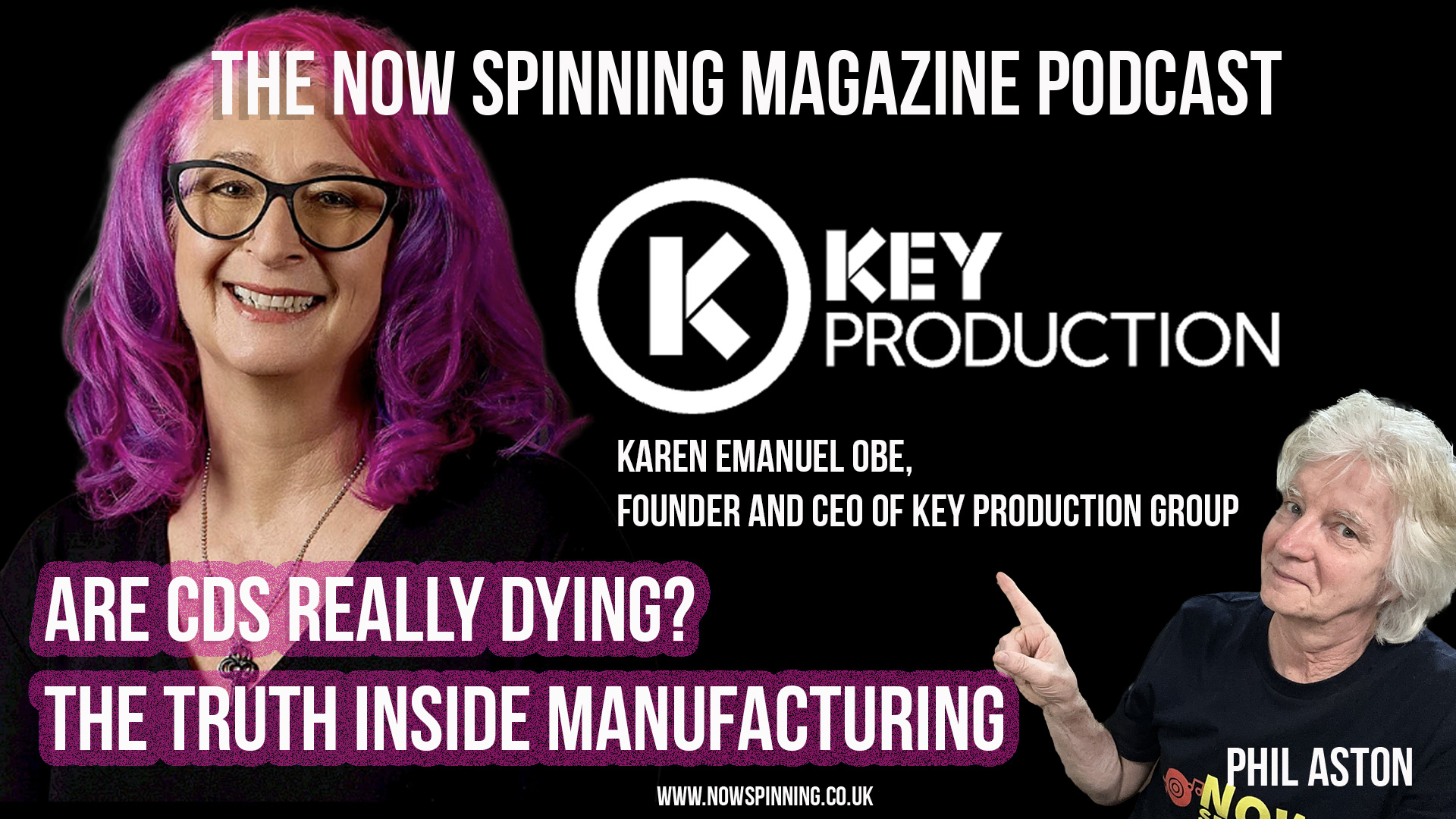 “We’ve been saying for years — stop telling everyone that the CD is dead, because it’s not.” — Karen Emanuel OBE, Key Production