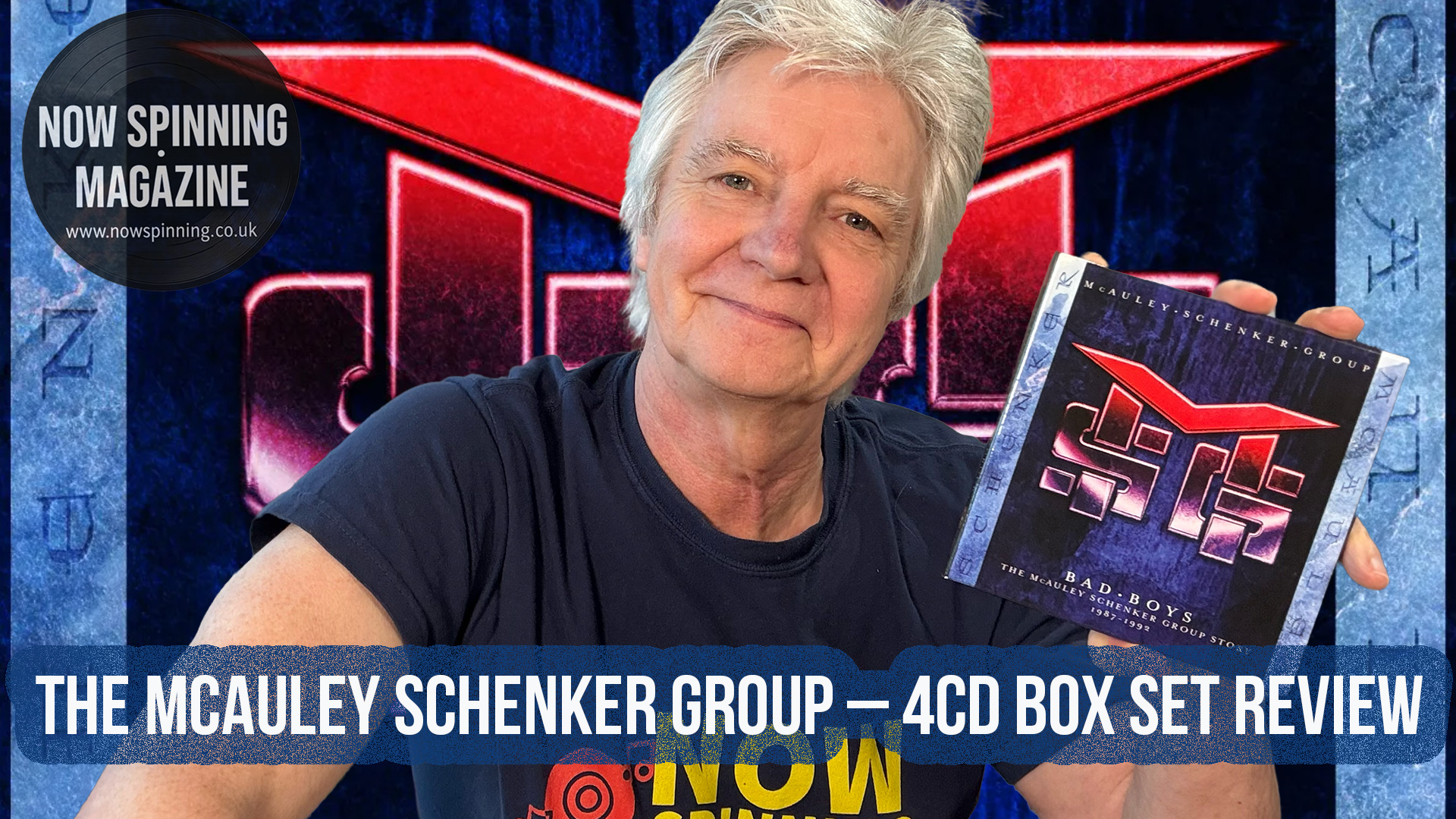 The McAuley Schenker Group – Bad Boys (1987–1992) 4CD Box Set Review