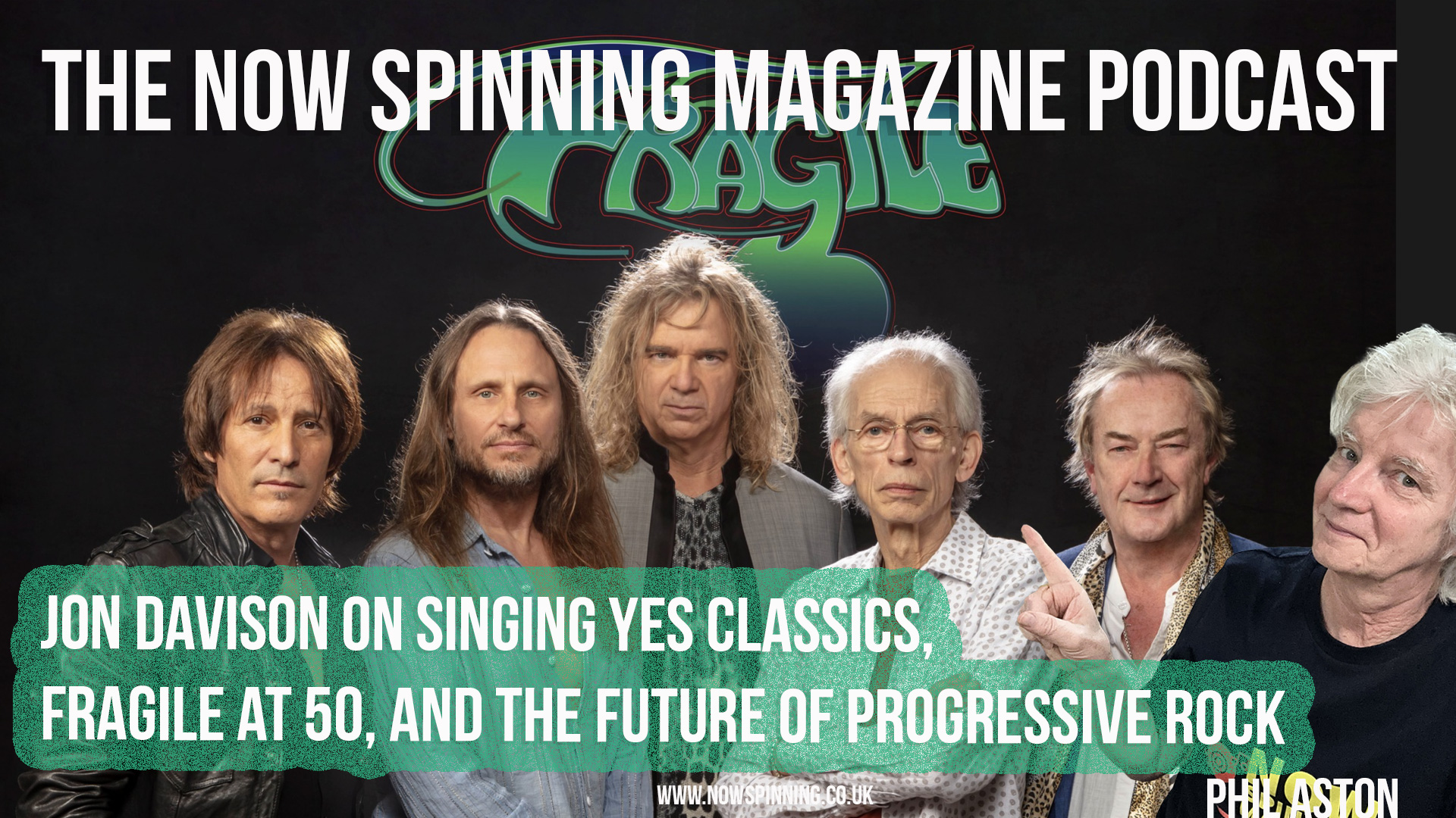 Jon Davison on Singing YES Classics, Fragile at 50, and the Future of Progressive Rock