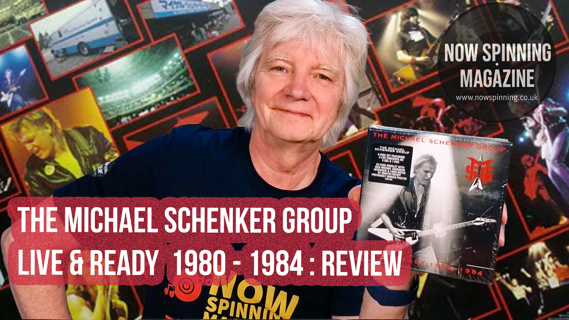The Michael Schenker Group – Live and Ready 1980–1984 Box Set Review