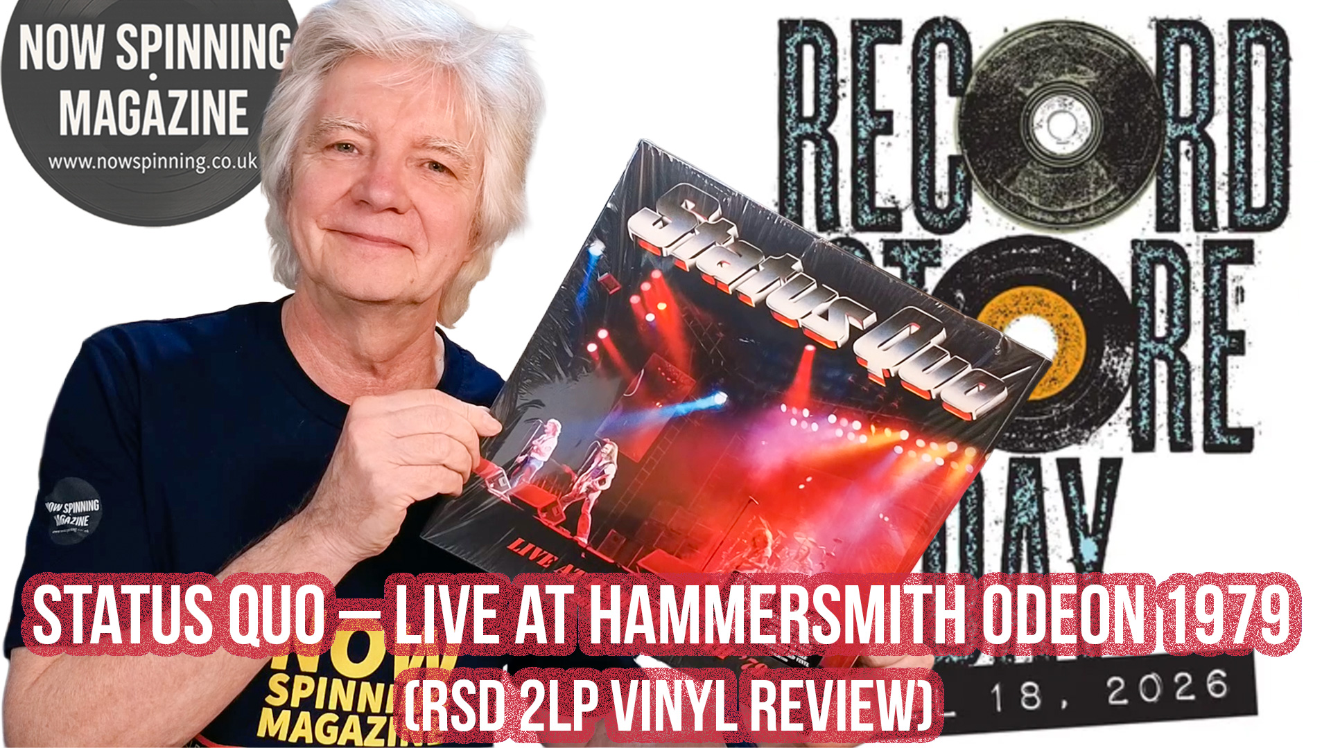 Status Quo – Live at Hammersmith Odeon 1979 (RSD 2LP Review)