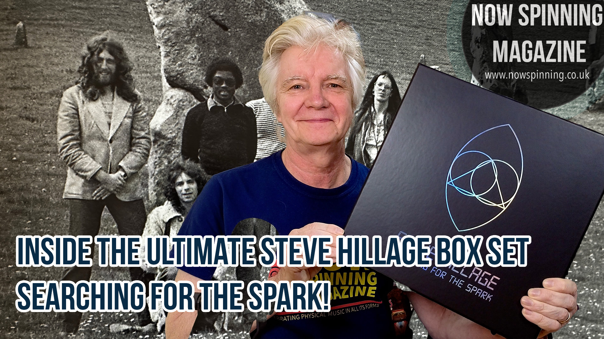 Steve Hillage – Searching for the Spark A look back at Madfish’s astonishing career-spanning box set