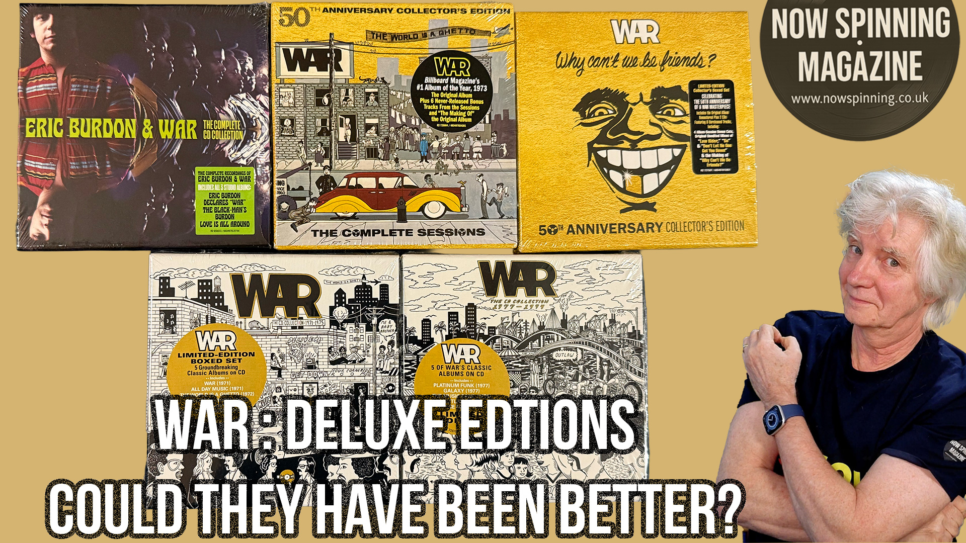War's Rhino Reissues: Sonic Gold in Subpar Packaging?