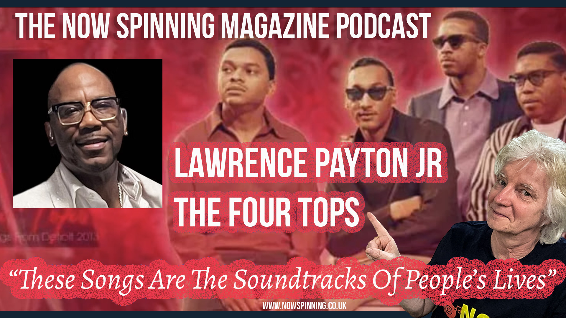 The Four Tops “These Songs Are The Soundtracks Of People’s Lives” Lawrence Payton Jr