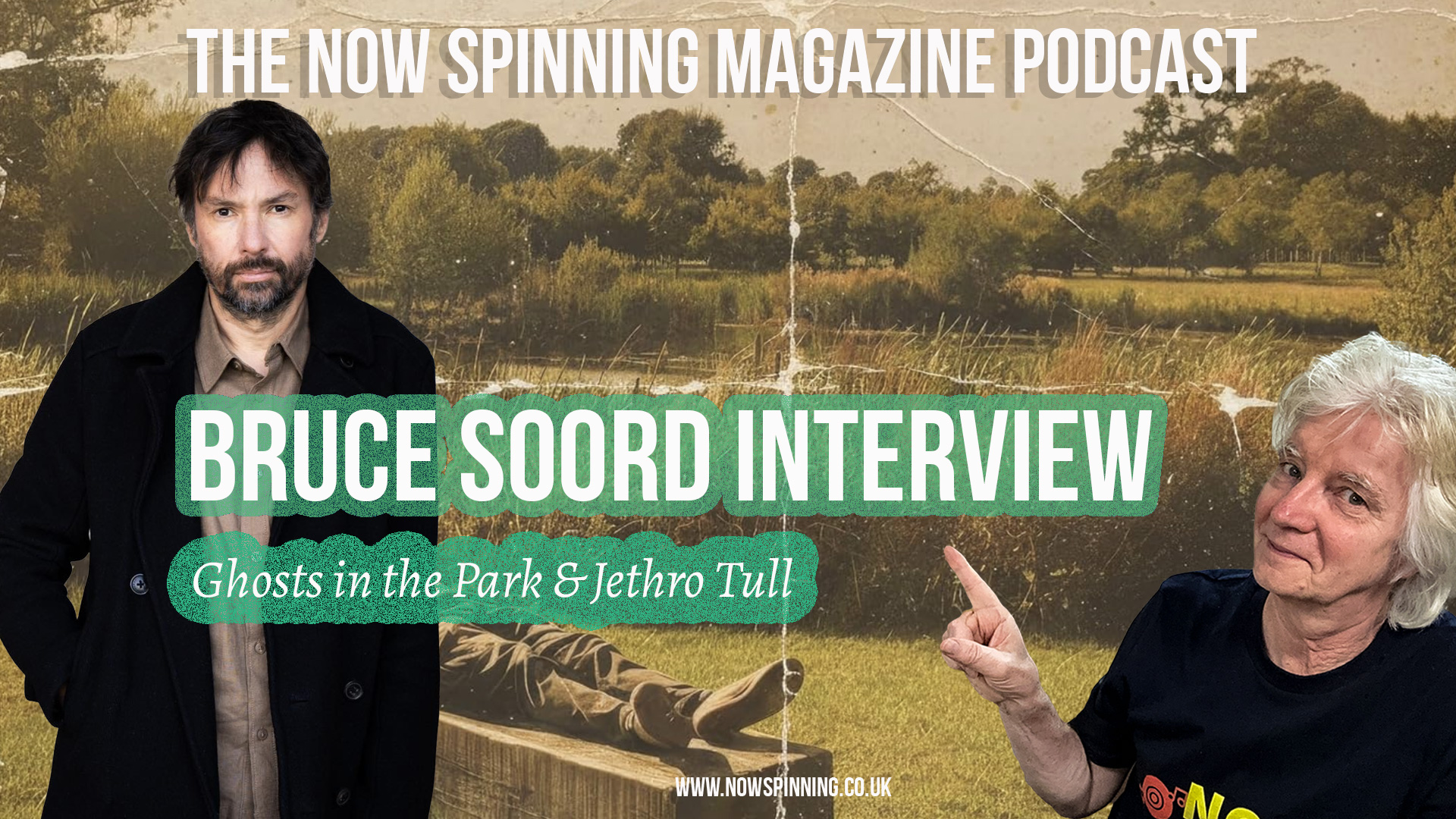Bruce Soord on Ghosts in the Park & Jethro Tull