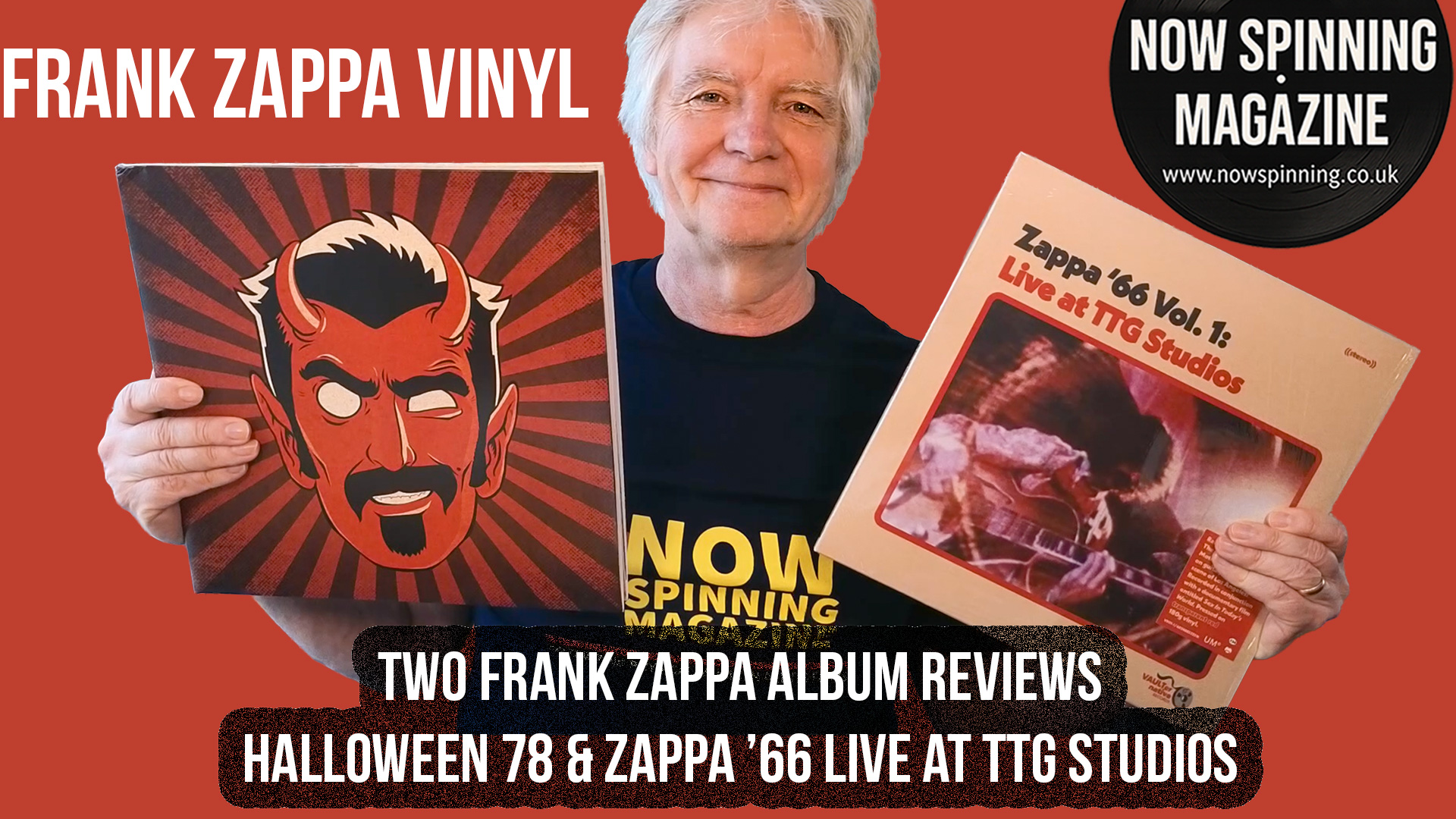 Frank Zappa on Vinyl: Halloween 78 and Zappa ’66 Vol. 1 – Live at TTG Studios Reviews
