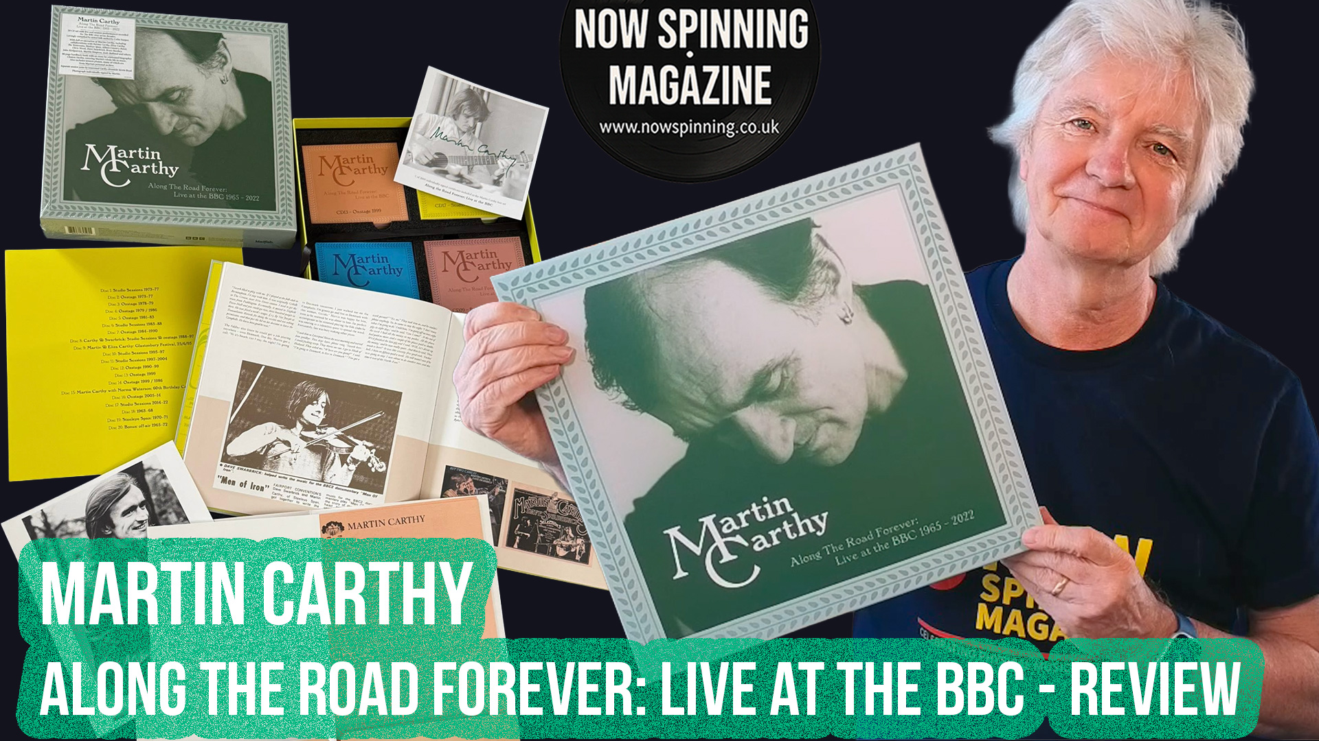 Martin Carthy – Along the Road Forever: Live at the BBC 1965–2022 20CD Box Set Review