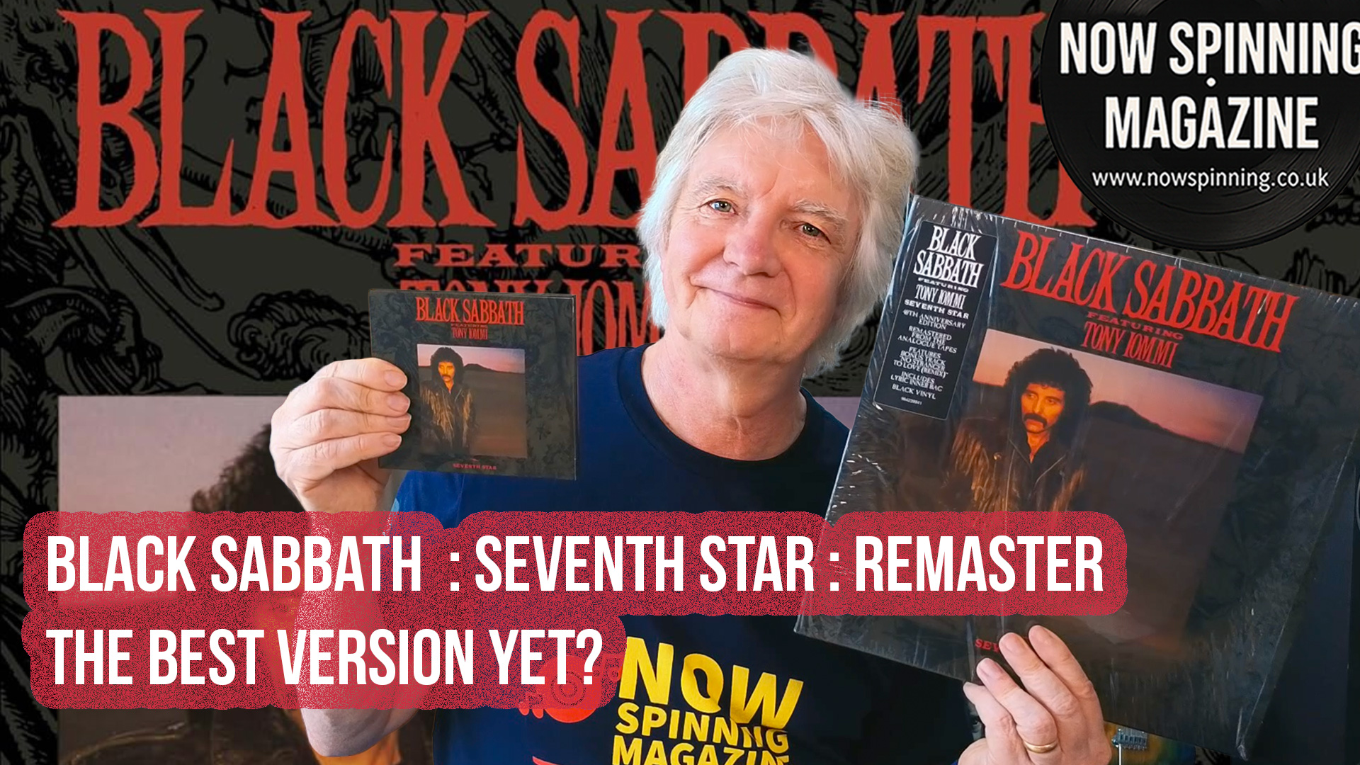 Black Sabbath’s Seventh Star Remastered – CD and Vinyl Review