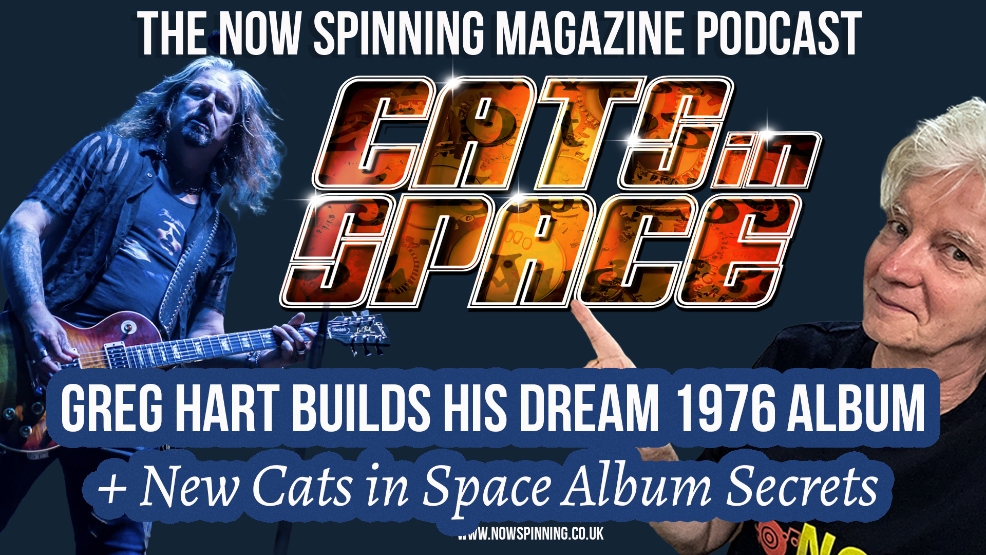 Greg Hart Builds His Dream 1976 Album Cats in Space
