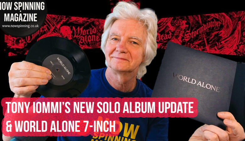 Tony Iommi New Solo Album Update & World Alone 7-Inch Single