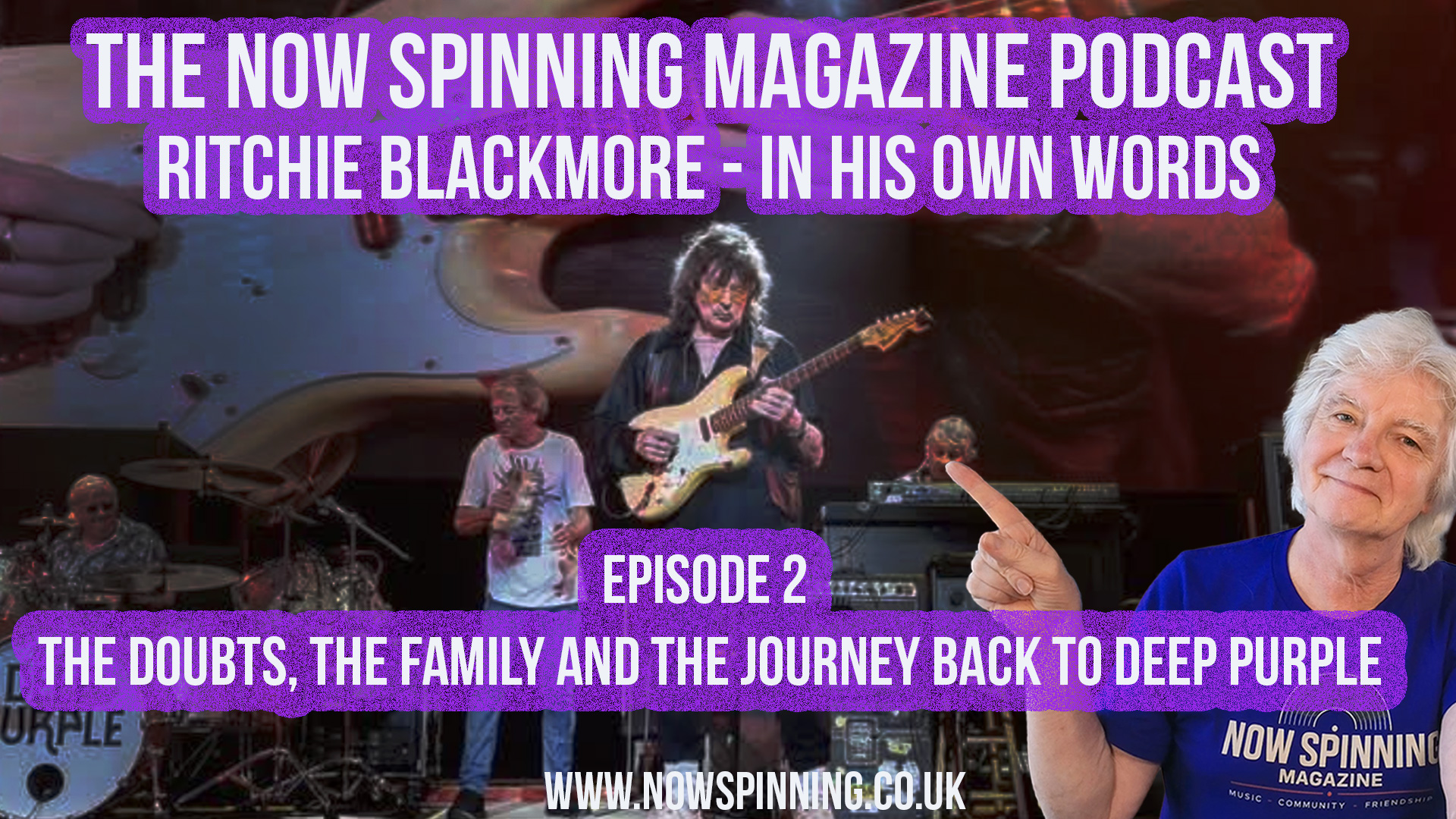 Ritchie Blackmore In his own words The Doubts, the Family and the Journey Back to Deep Purple