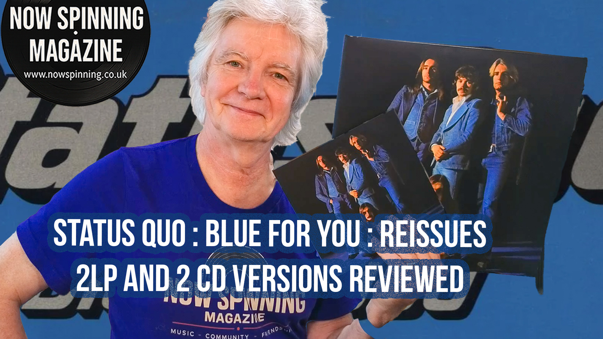 Status Quo – Blue For You: 2LP and 2CD Reissue Review