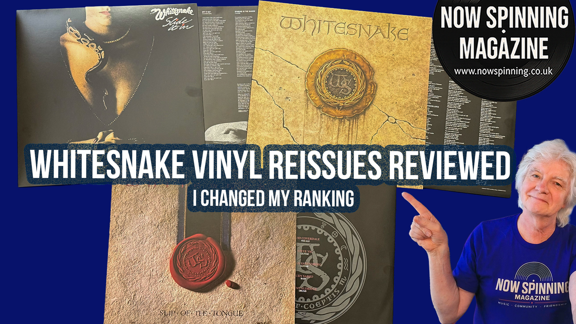 Whitesnake Vinyl Reissues Reviewed